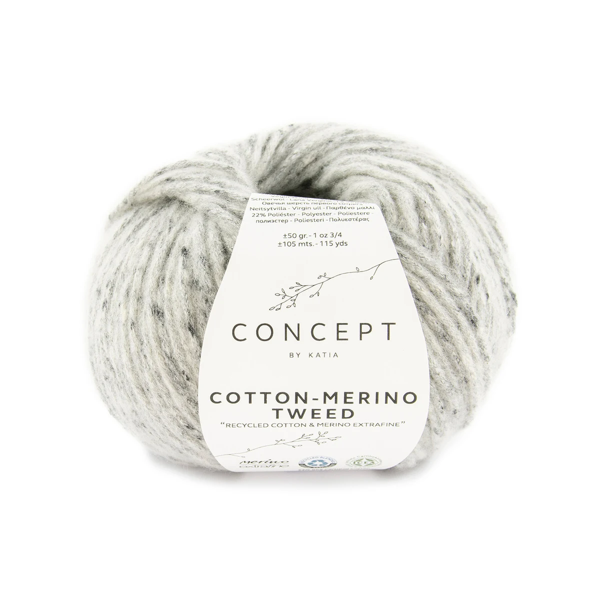 【たんたん】MERINO WOOL BOX TEE2枚 Katia Cotton-Merino Tweed - Buy Today